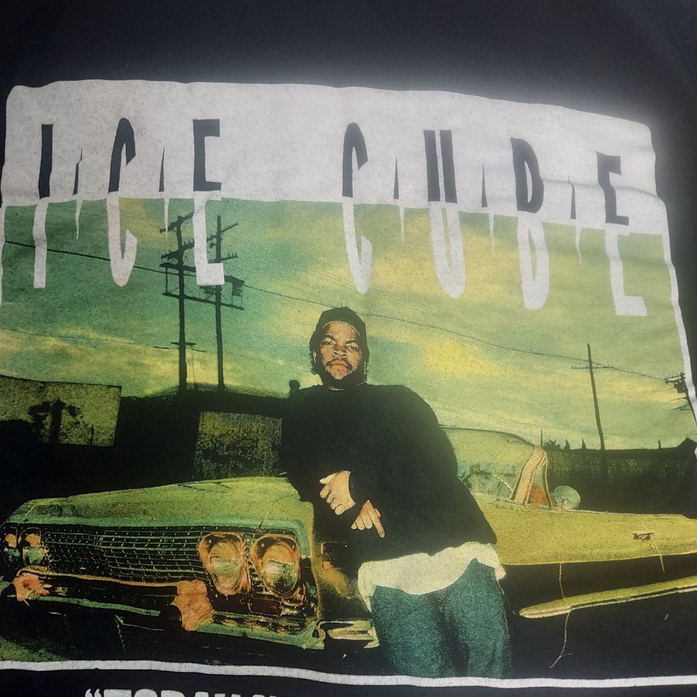 Ice Cube Today Was A Good Day T-Shirt XL Black Graphic Hip Hop Rap Tee